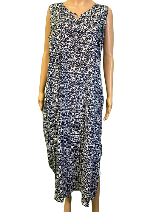 * Tribal Turtle Maxi Tank - West Indies Dress
