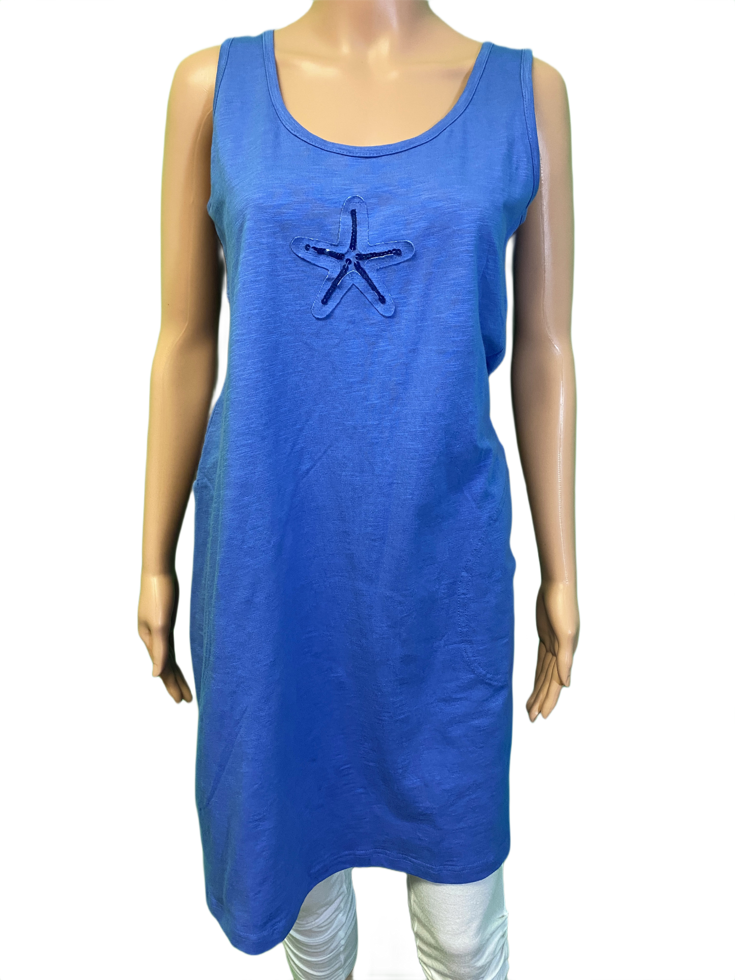* Sequin Star Fish Keyhole - West Indies Dress