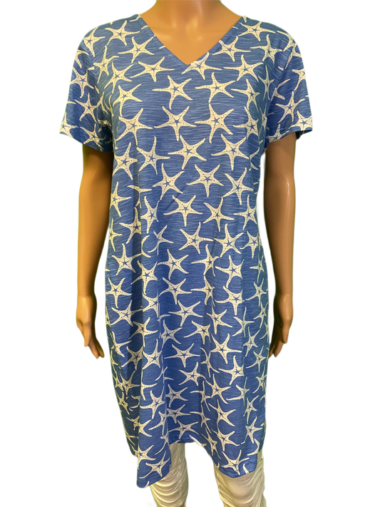 * Sea Star Shortsleeve - West Indies Dress