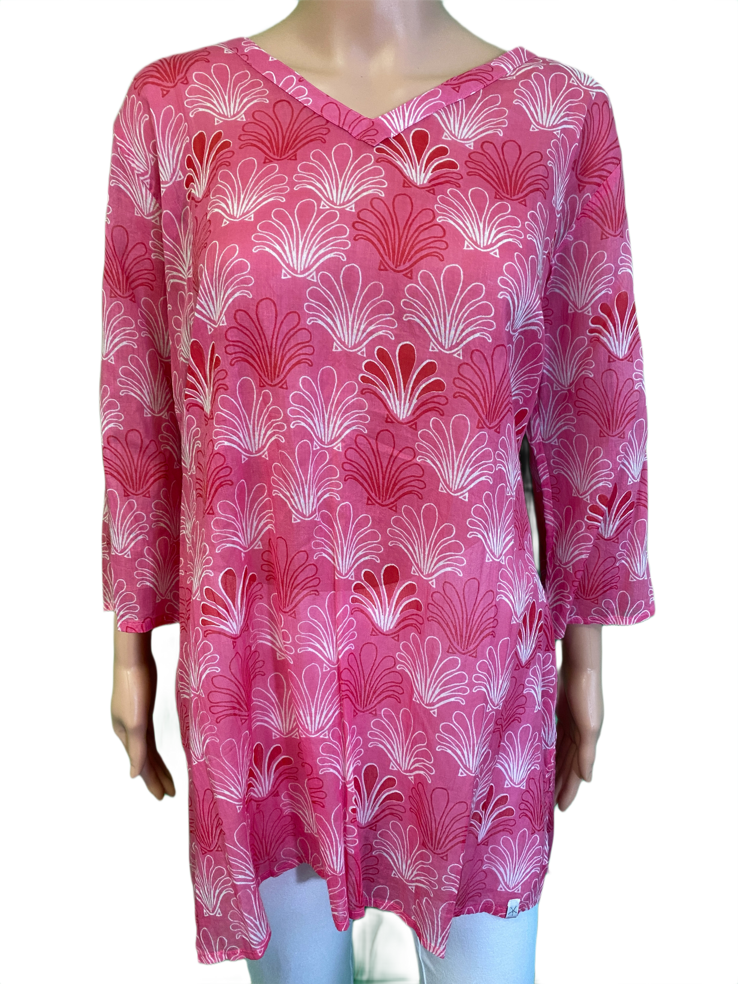 * Deco Shell Tunic - West Indies Top