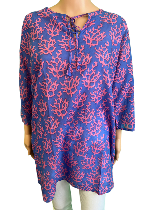 * Coral Tunic - West Indies Top