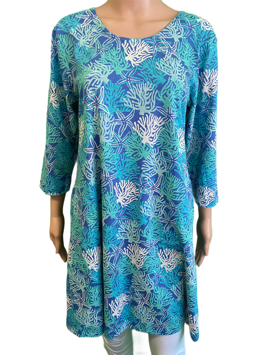 * Coral Reef Sleeve - West Indies Dress