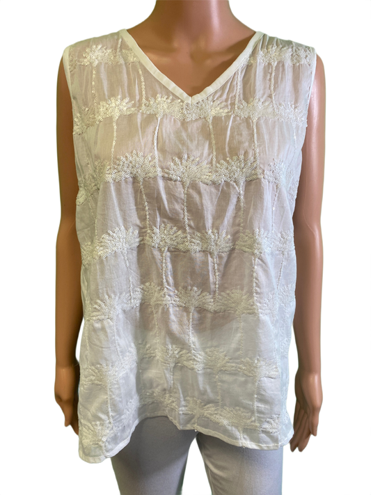 * Sequin Palm Tree - West Indies Tank