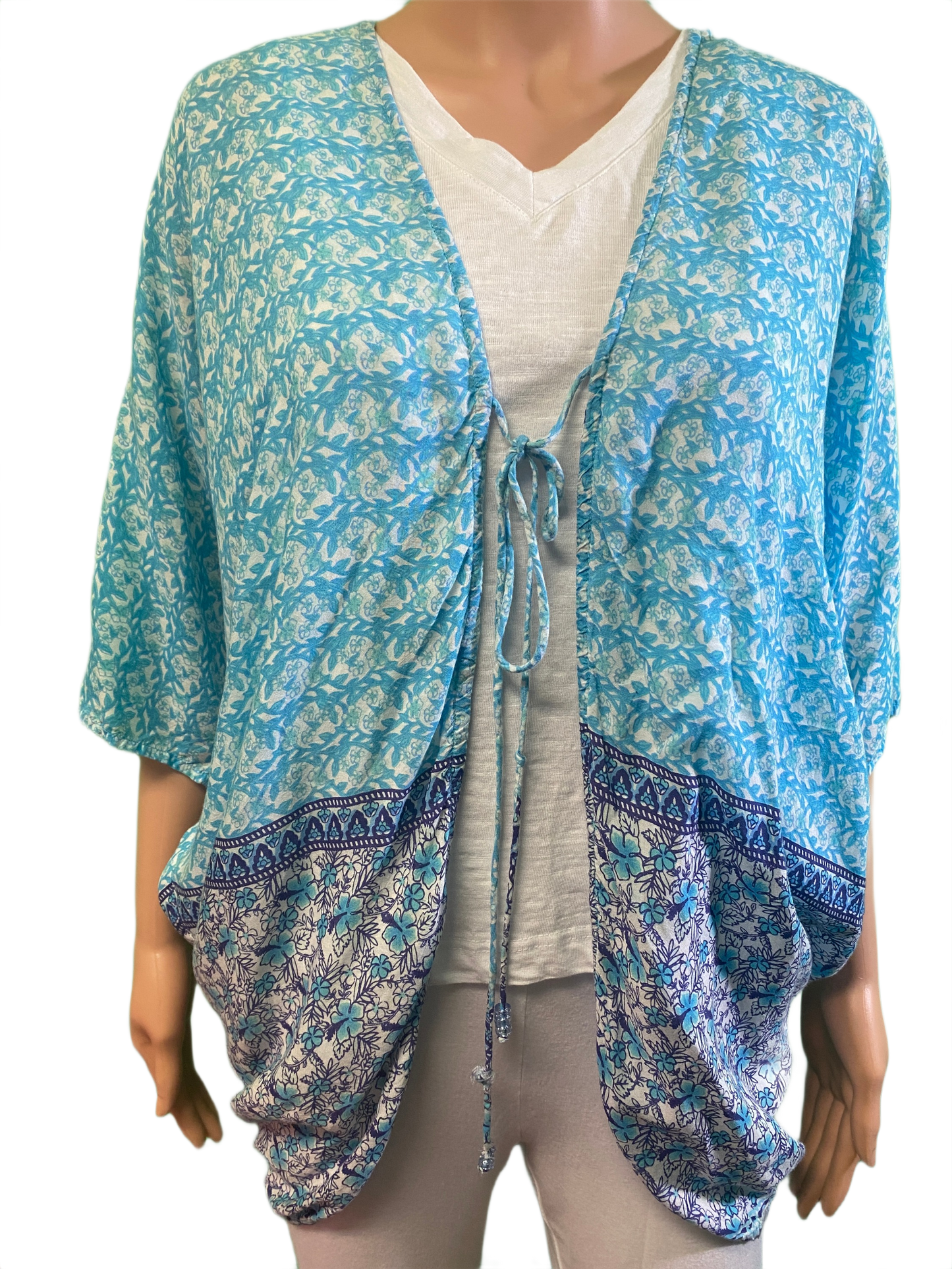 * Tie-Front Cover-up - West Indies Top