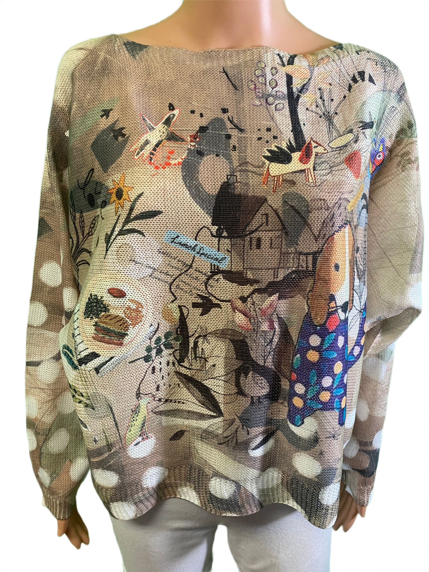 * Lunchtime Dolman Sleeve - Inoah Top
