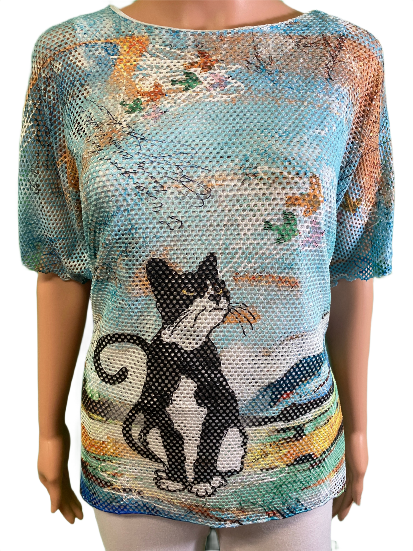 * Cielo Cat Mesh - Inoah Top