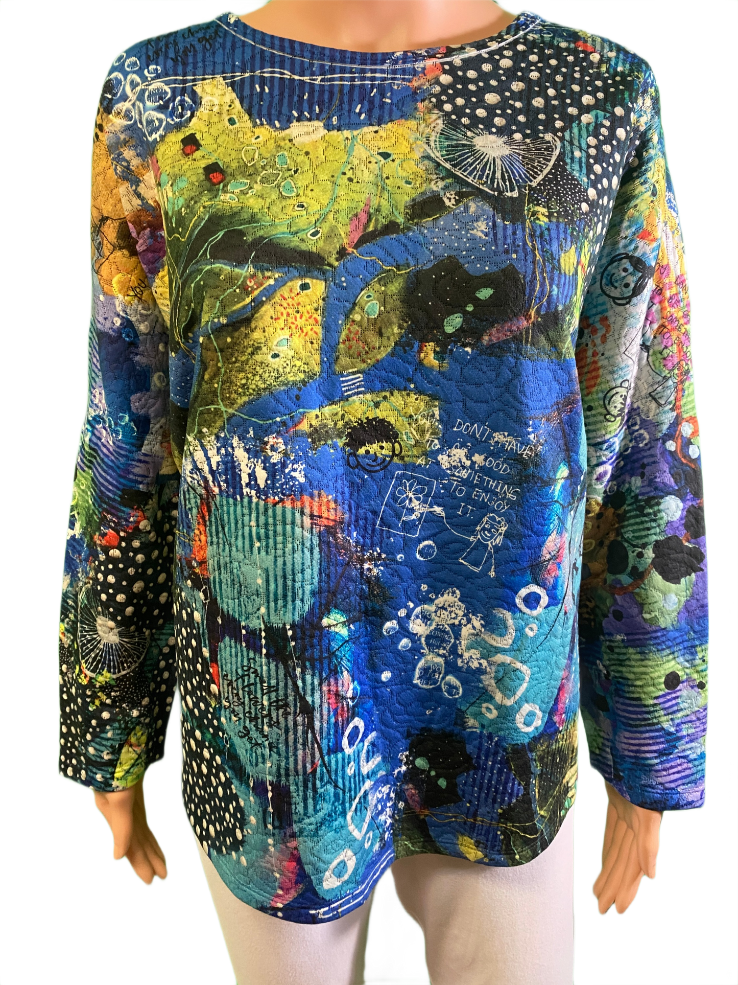* Marine w/ Sayings Dolman - Inoah Top