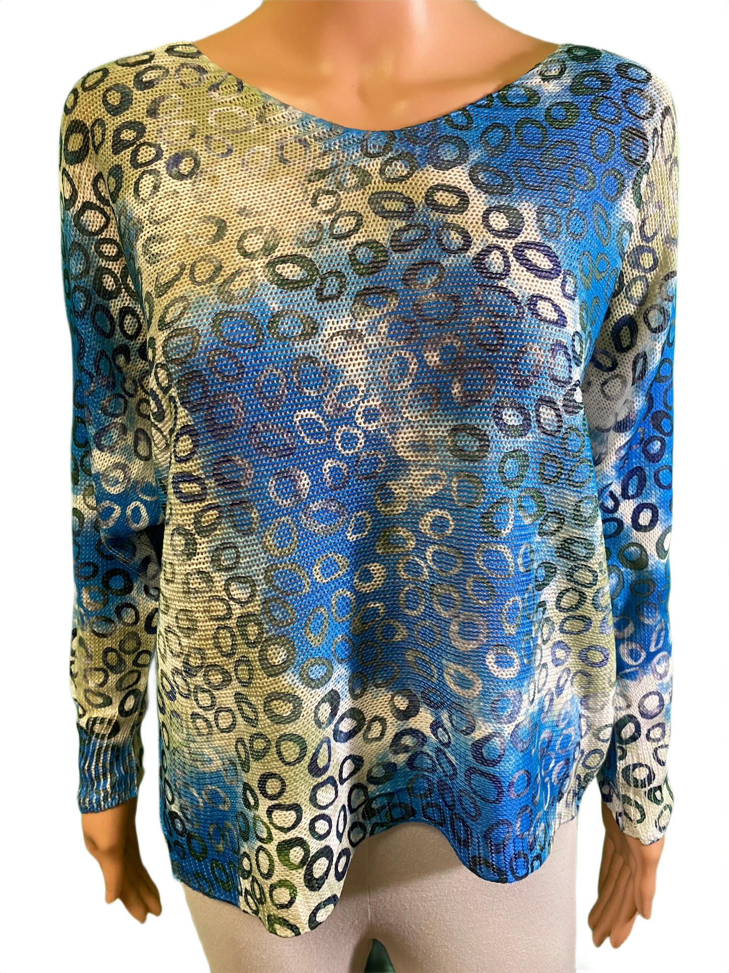 * Cheetah Knit - Modes Crystal Top