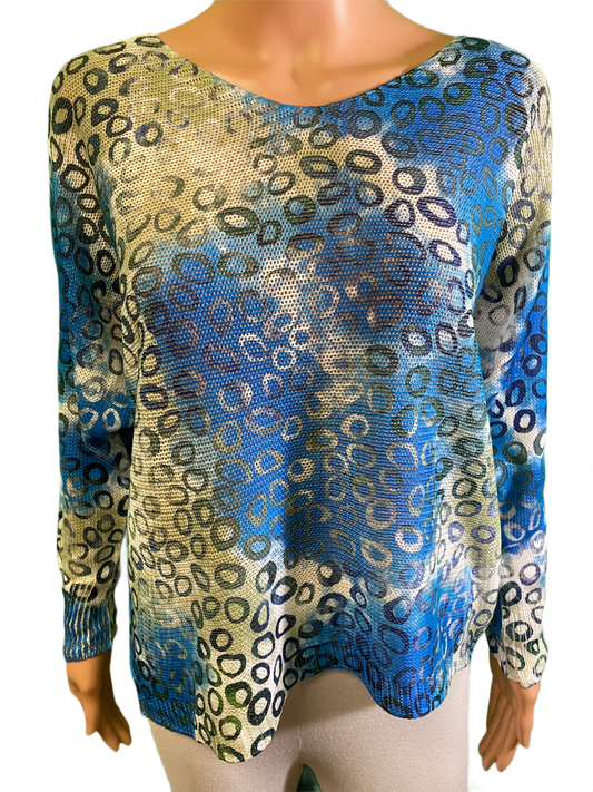 * Cheetah Knit - Modes Crystal Top