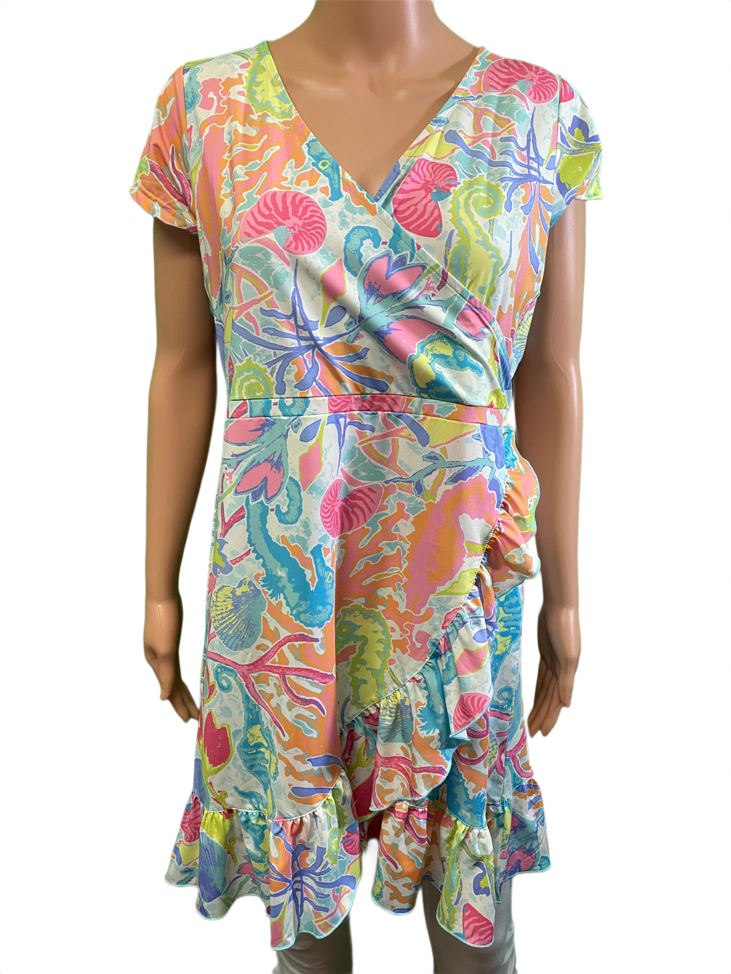 * Moana Lola Faux Wrap - Ana Clare Dress