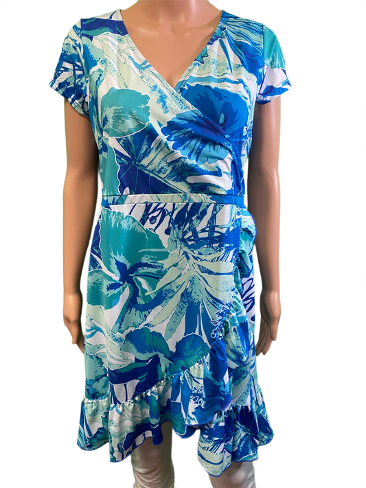 * Aloha Lola Faux Wrap - Ana Clare Dress