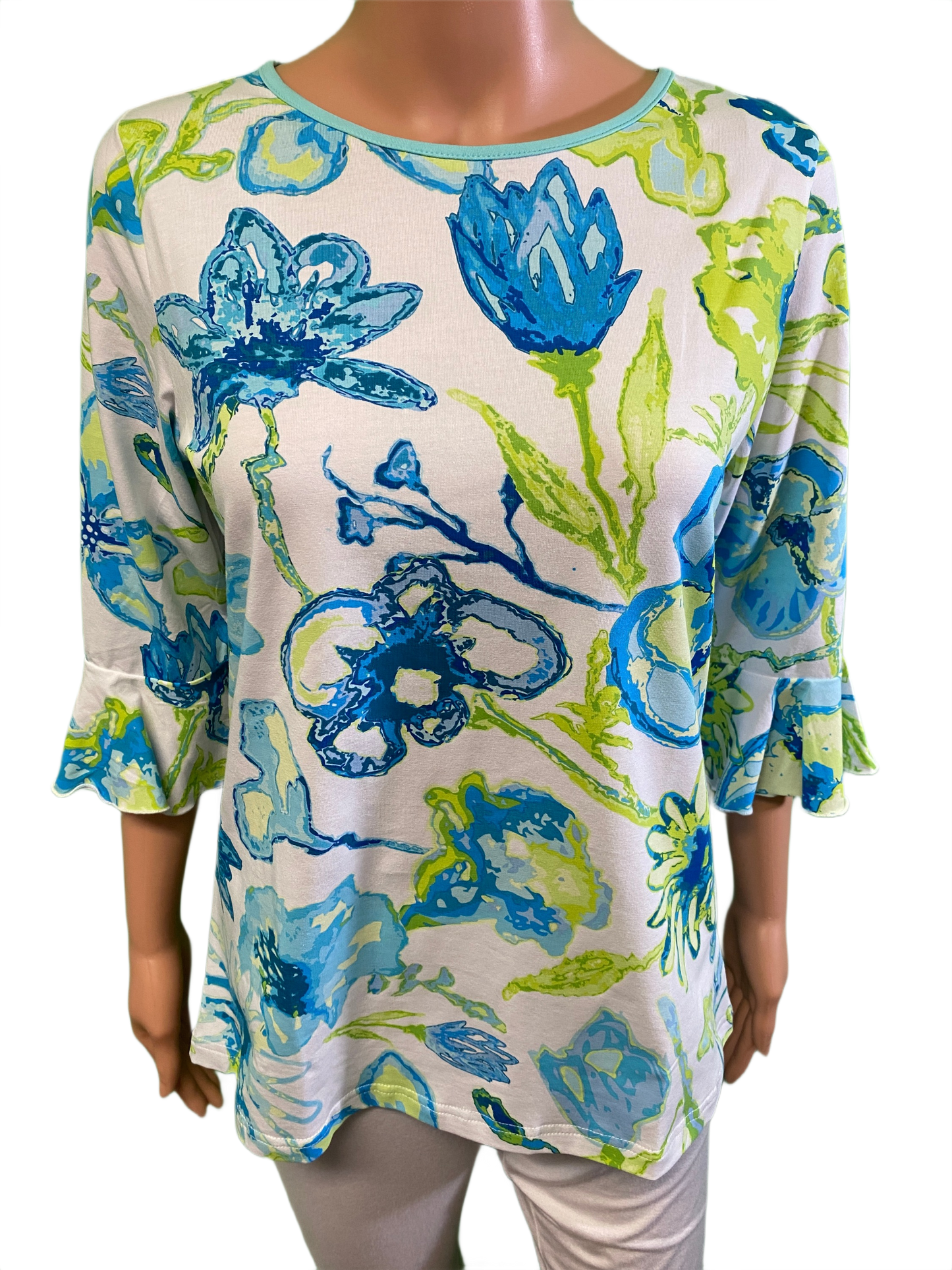* Michele Flounce Slv - Ana Clare Top