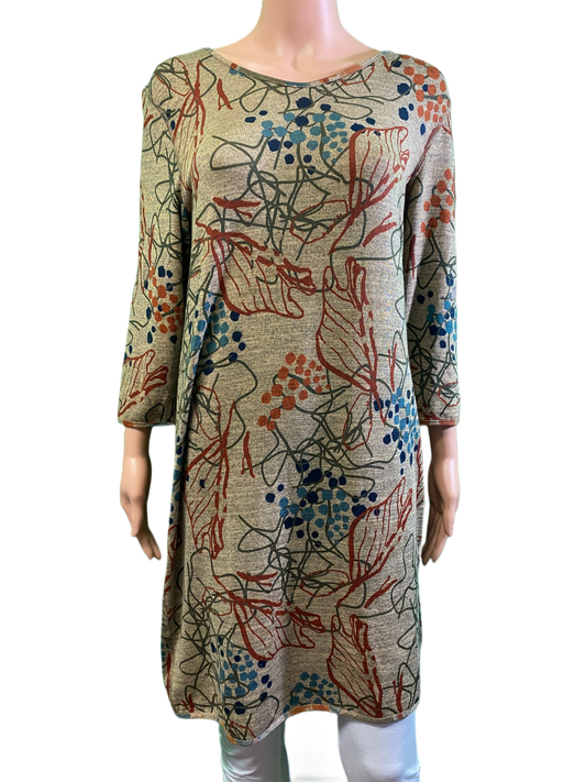 * Abstract Grapevines - Cubism Dress