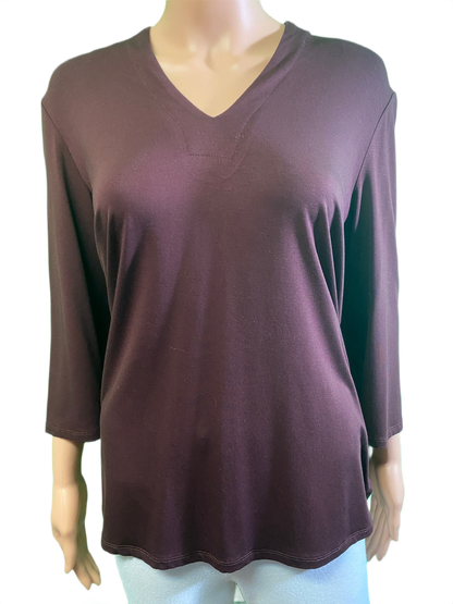 * Bamboo V-Neck - Pure Essence Top