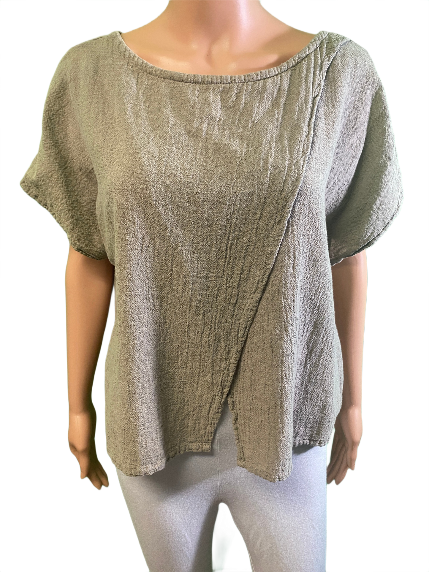 * Olga Short Sleeve - Oh My Gauze! Top
