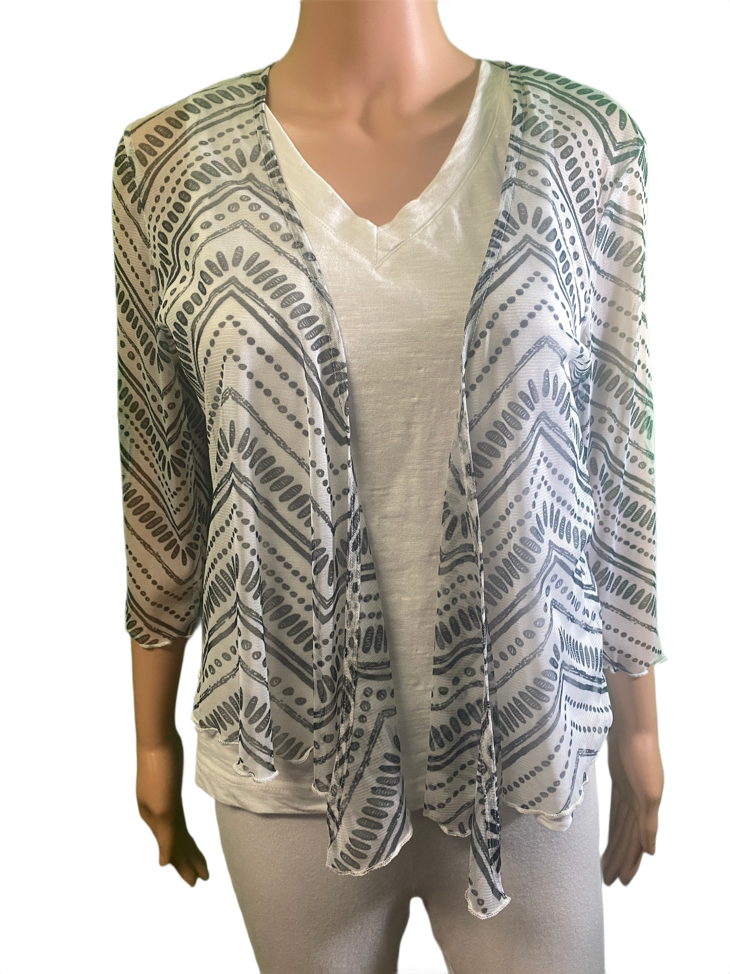 * Abstract Mesh - Tango Mango Cardigan