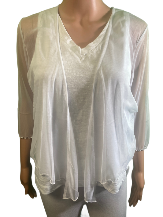 * Sheer Bolero - Tango Mango Cardigan