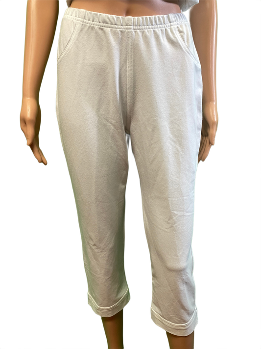 * Stretch Denim Roll-Up - Sun Moda Capri
