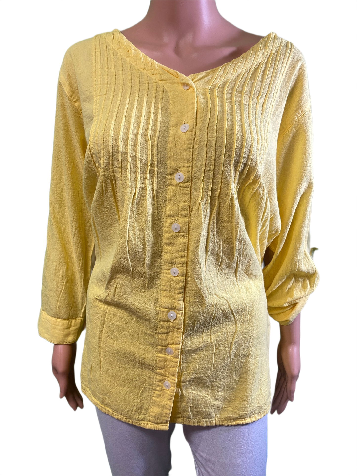 * Pleated - Maya Jones Top