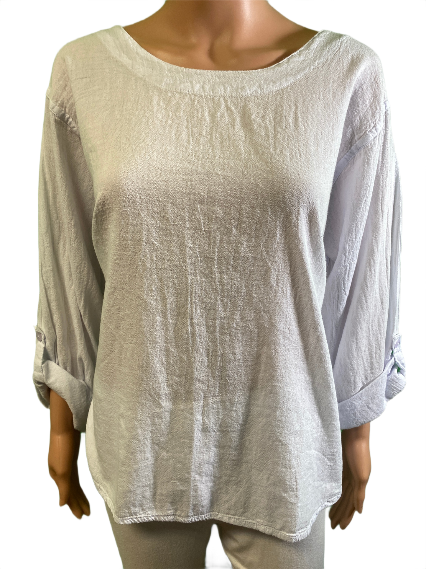 * Fold Up Sleeve - Maya Jones Top