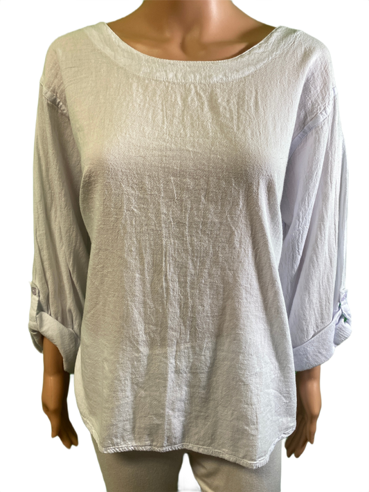 * Fold Up Sleeve - Maya Jones Top