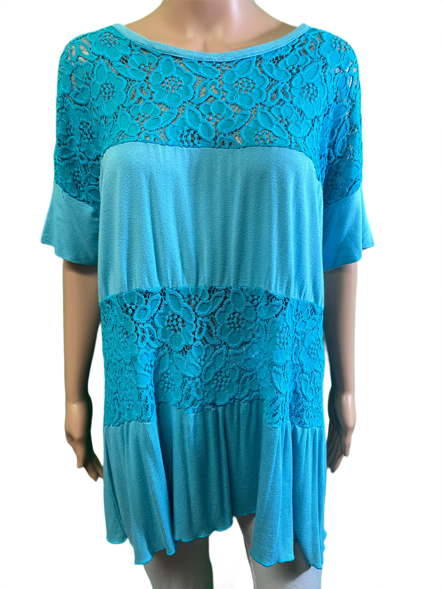 * Half Knit - Sea Breeze Top