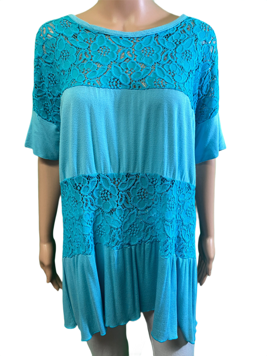 * Half Knit - Sea Breeze Top