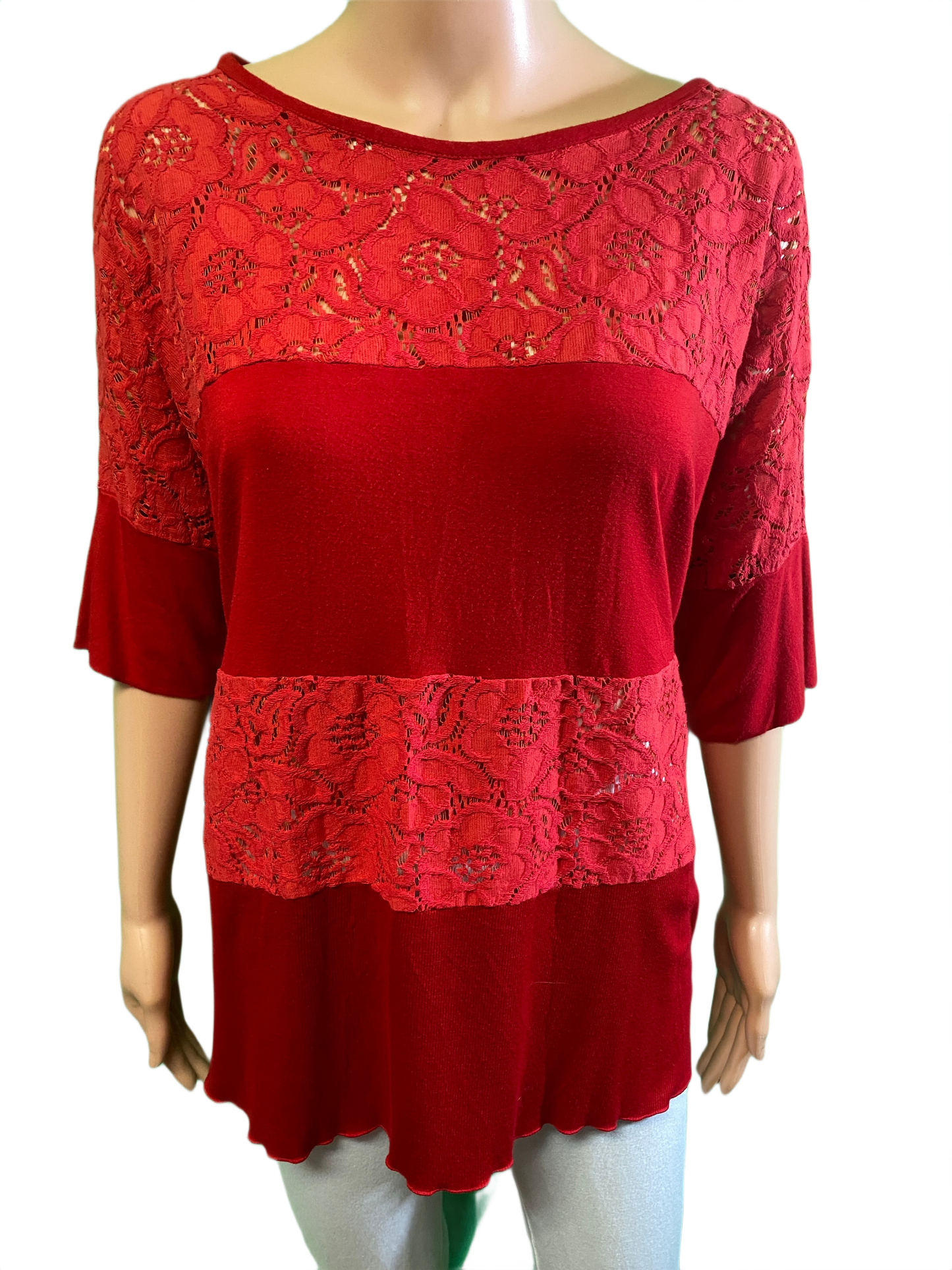 * Half Knit - Sea Breeze Top