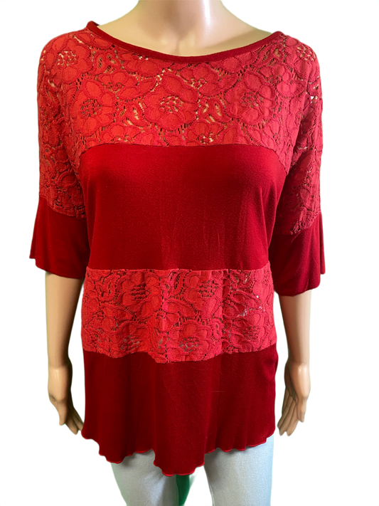 * Half Knit - Sea Breeze Top