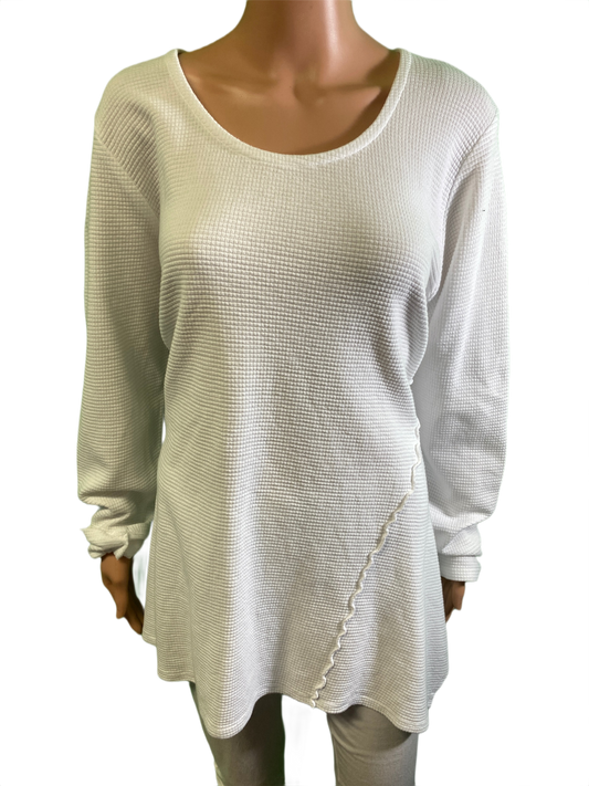 * Waffle Weave - Sea Breeze Top