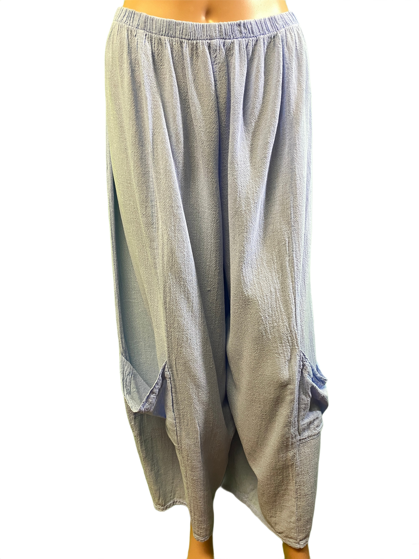 * French Gauze Gaucho - Sea Breeze Pant