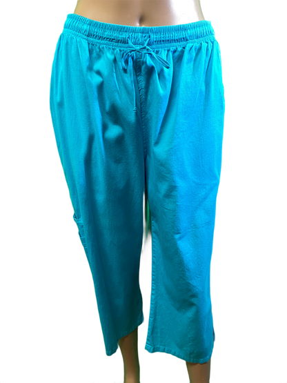 * Side Pocket - Sea Breeze Capri