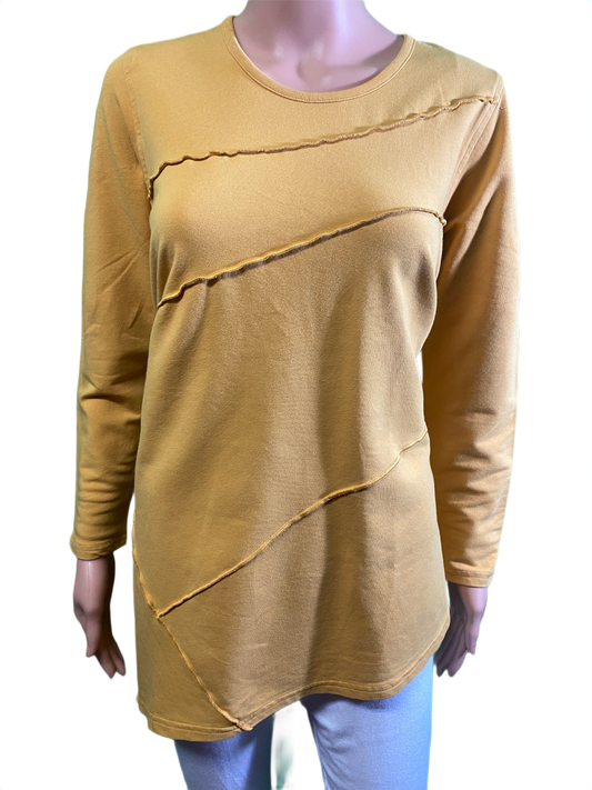 * Diagonal Seam - Sea Breeze Top