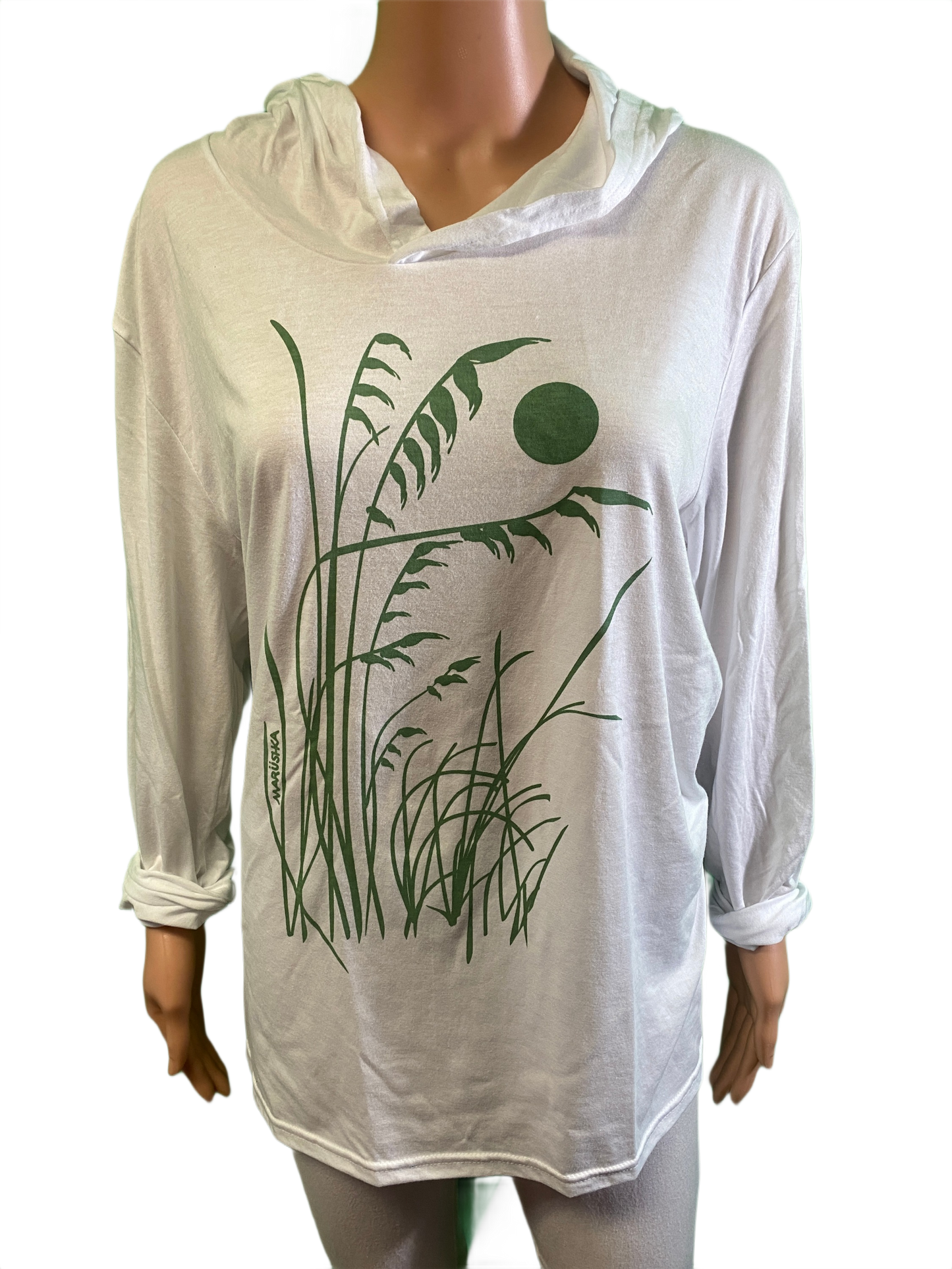 * Long Sleeve Hood Beachy - Marushka Top