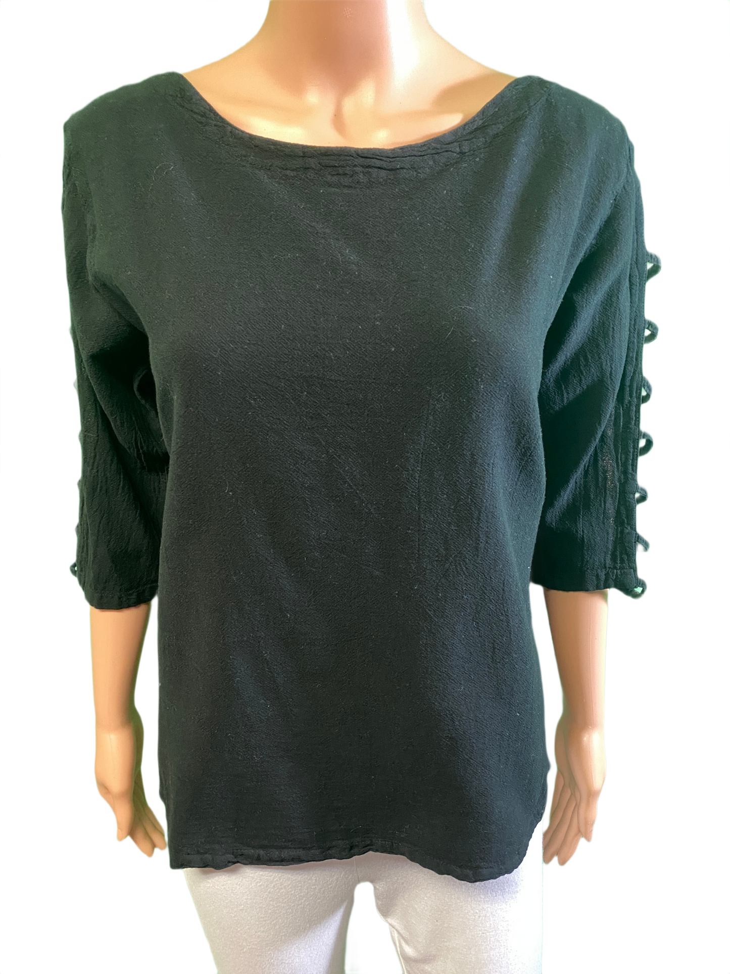 * Miami Gauze Lattice - Sea Breeze Tunic