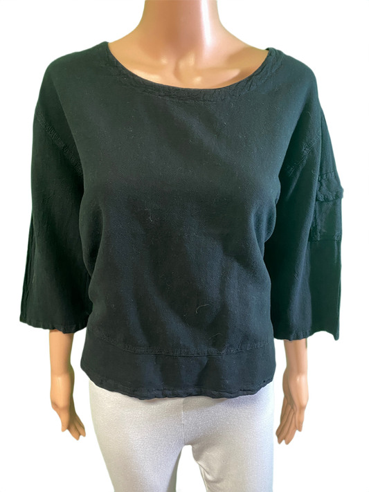 * Miami Gauze Sleeve Pocket - Sea Breeze Tunic