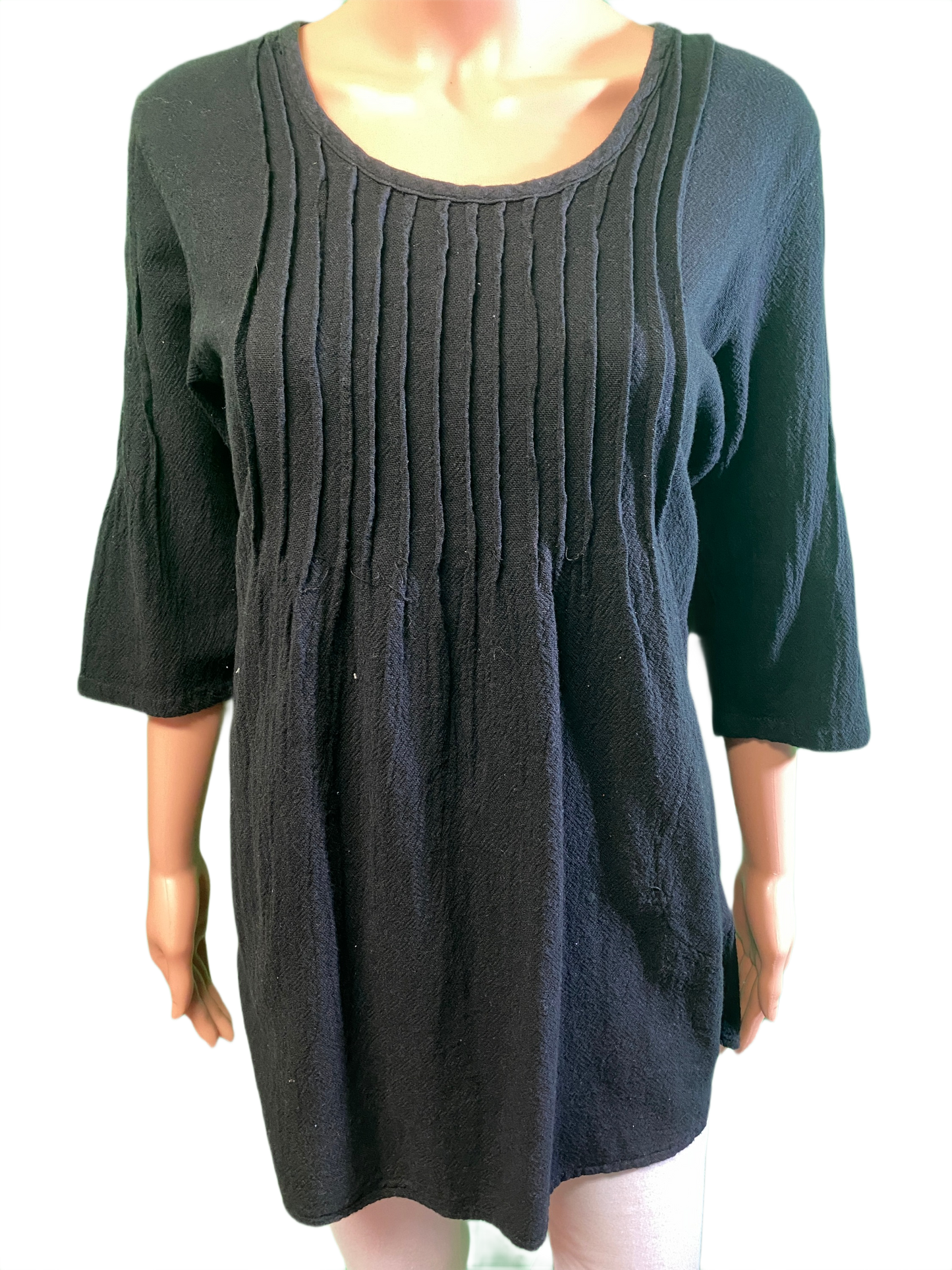 * American Gauze Pleat - Sea Breeze Top