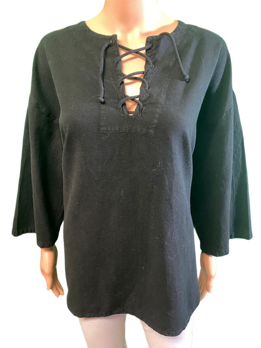 * Miami Gauze Drawstring Tie - Sea Breeze Top