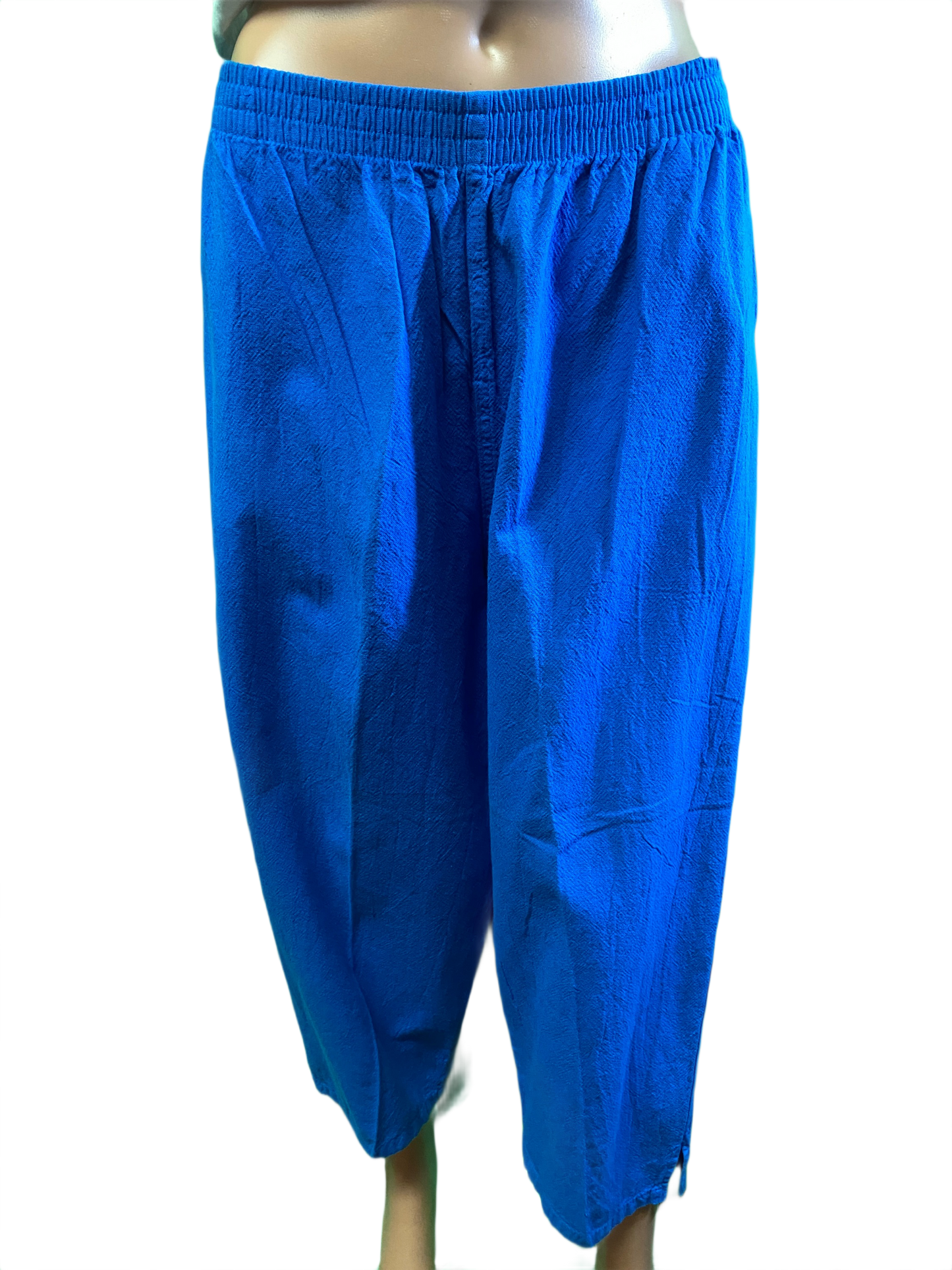 * American Slit Gauze - Sea Breeze Capri