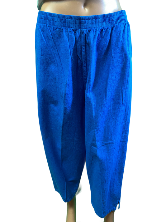 * American Slit Gauze - Sea Breeze Capri