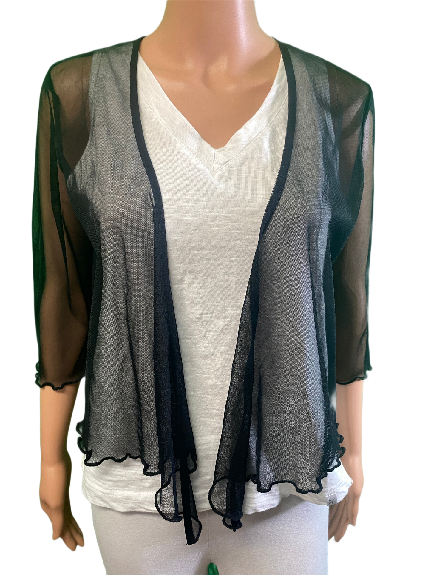 * Sheer Bolero - Tango Mango Cardigan