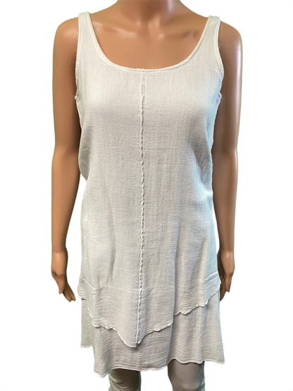 * French Gauze Double Layer - Sea Breeze Dress