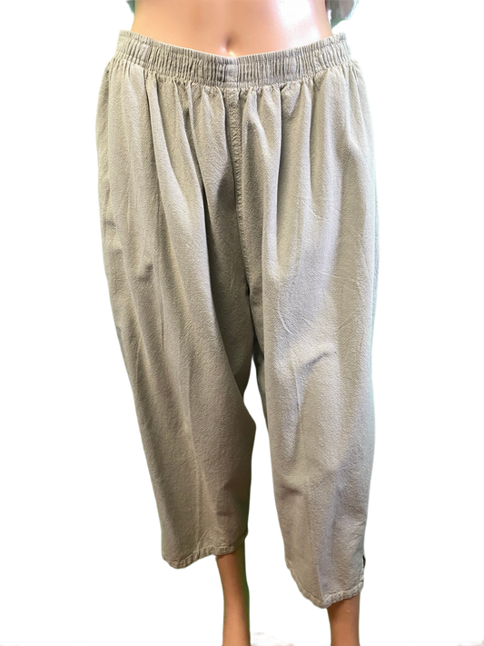 * American Slit Gauze - Sea Breeze Capri