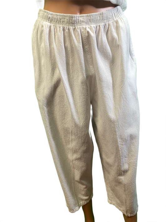 * American Slit Gauze - Sea Breeze Capri