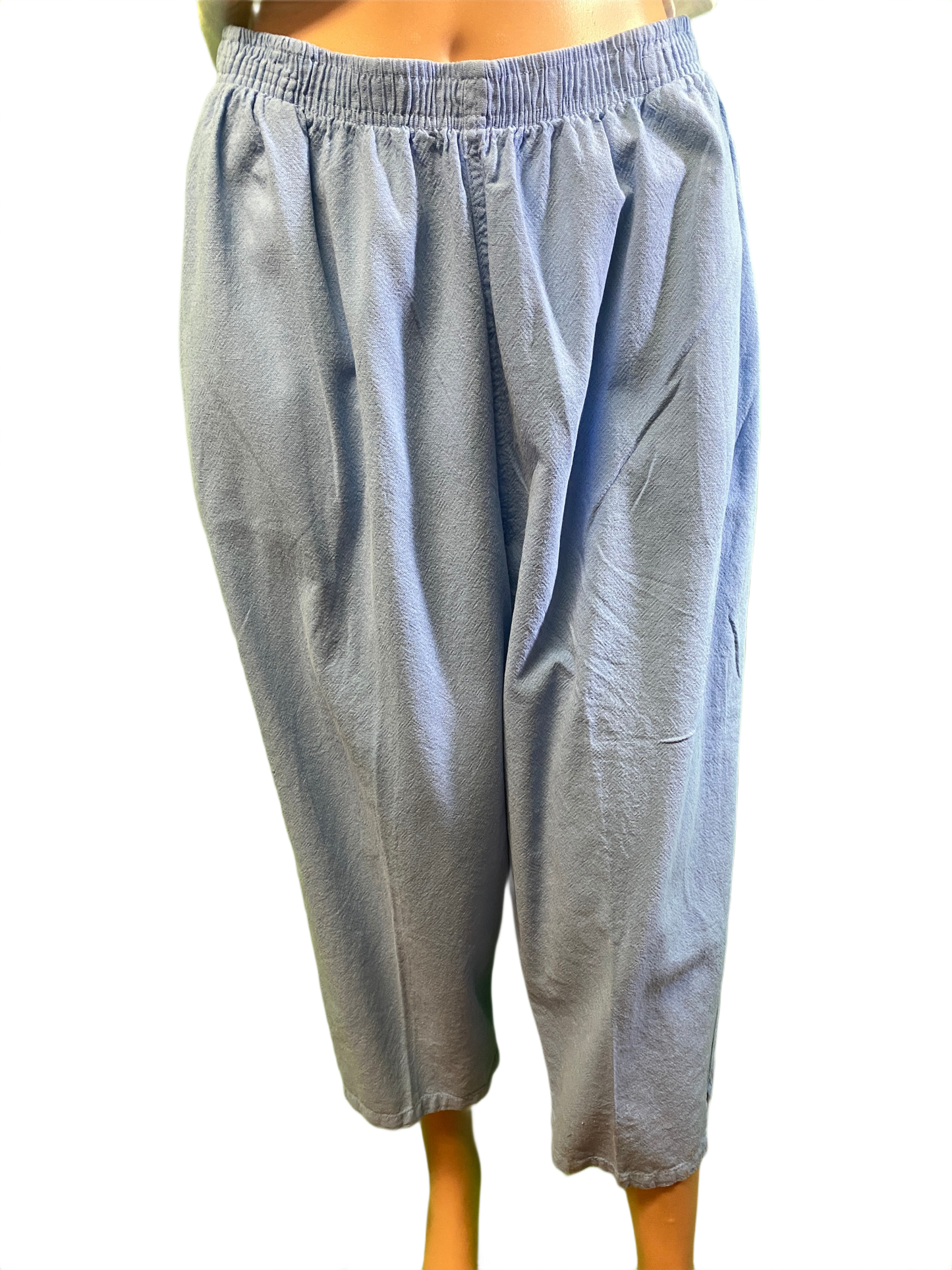 * American Slit Gauze - Sea Breeze Capri