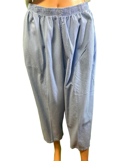 * American Slit Gauze - Sea Breeze Capri