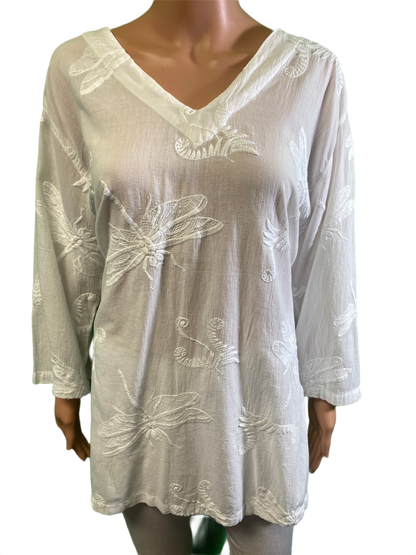 * Dragonfly Eyelash - Sea Breeze Top