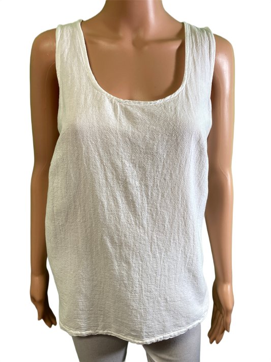 * Crinkle Gauze - Sea Breeze Tank