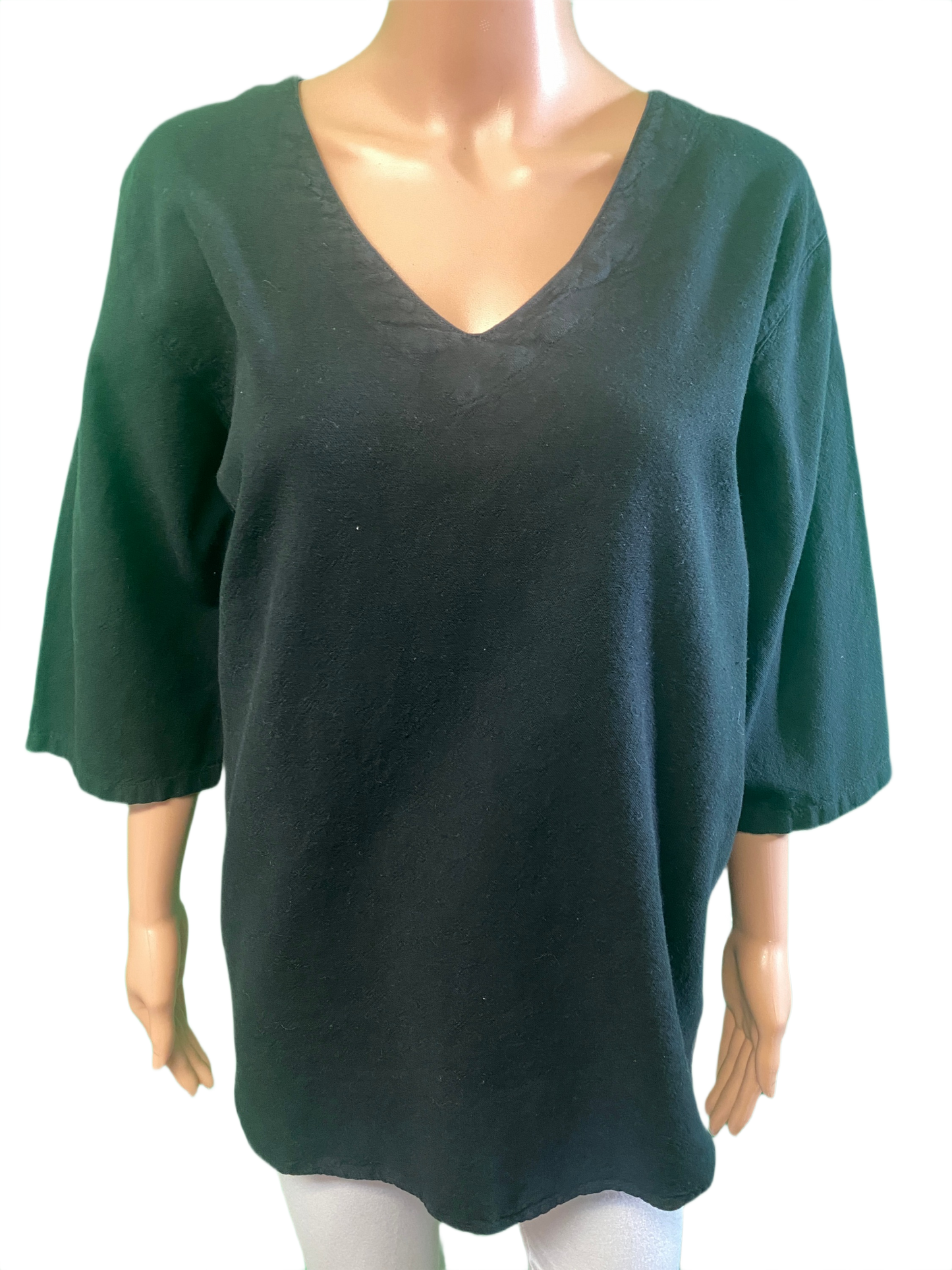 * Hawaiian Gauze V Neck - Sea Breeze Pullover