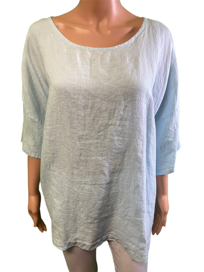 * Side Split Hem - Match Point Top